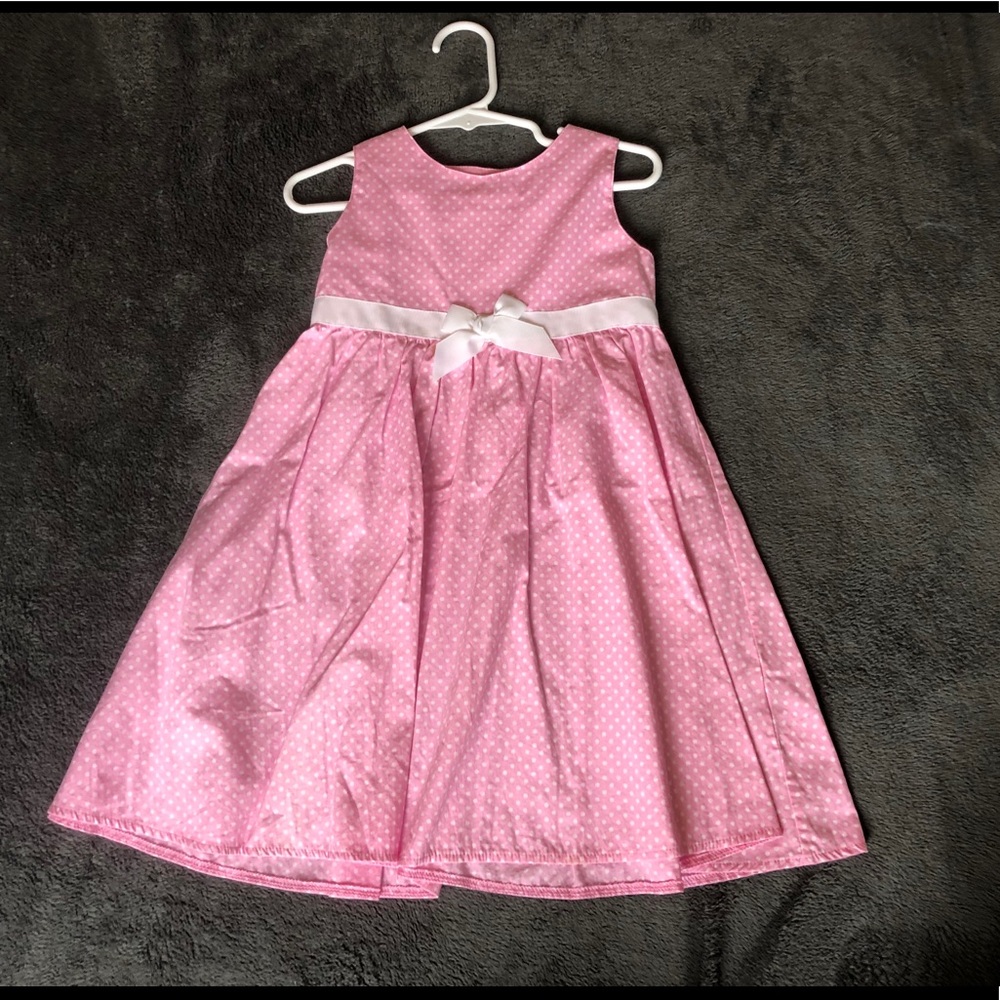 Casual pink dress
